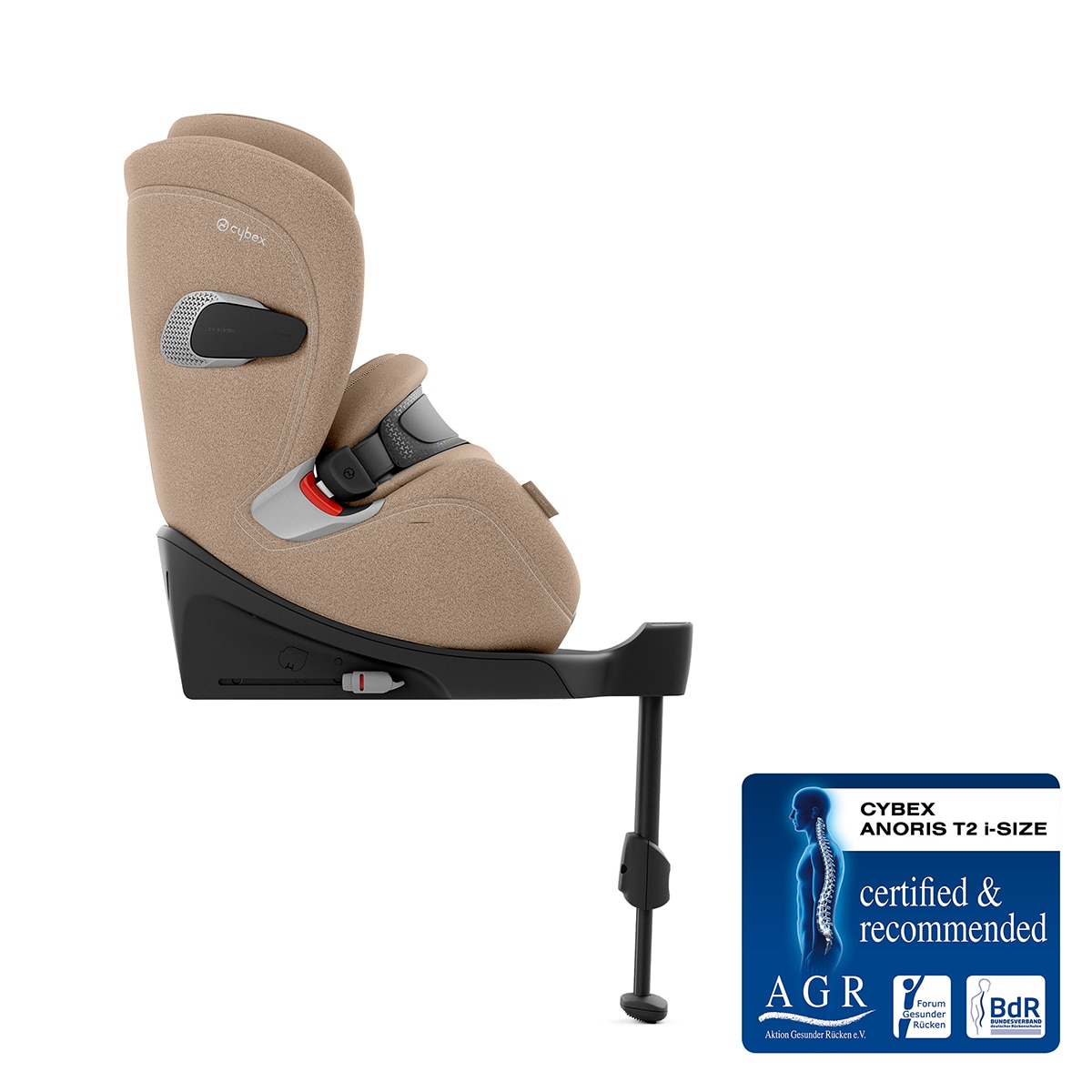 Imagen 4 de Silla de coche CYBEX Anoris T2 i-Size Plus (76 - 125cm) - Beige Beige