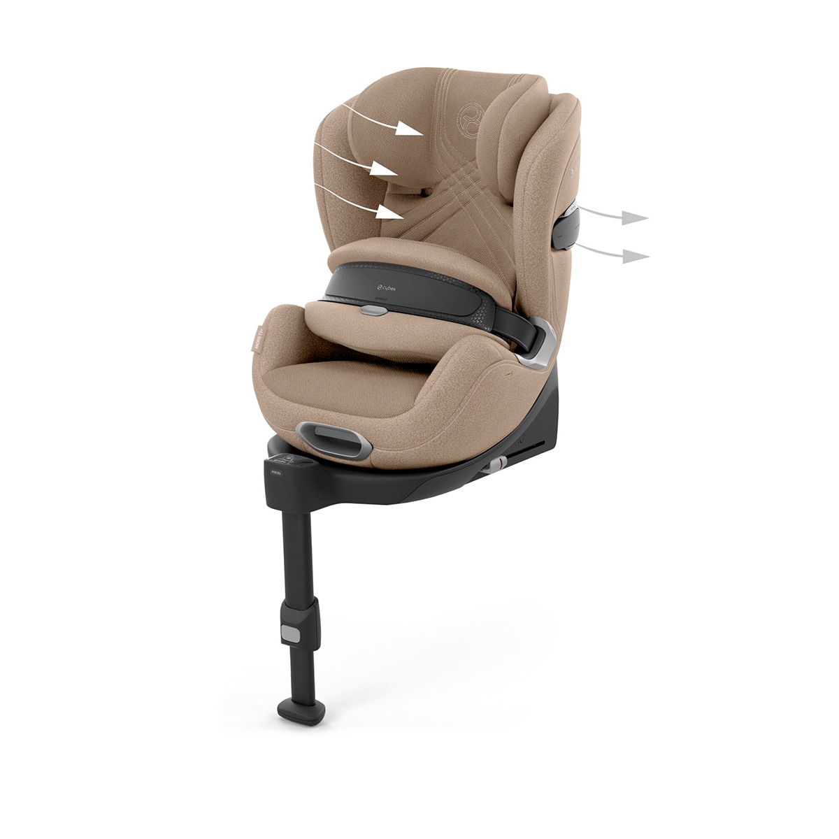 Imagen 6 de Silla de coche CYBEX Anoris T2 i-Size Plus (76 - 125cm) - Beige Beige