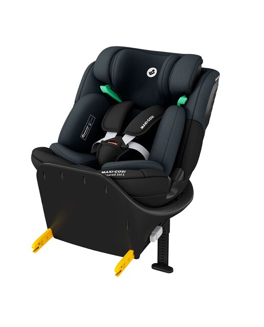 Silla de coche GR. 0/1/2/3 Maxi-Cosi Emerald S i-Size, 40-150cm, 0-12 años, 0-36Kg - Negro Negro-4
