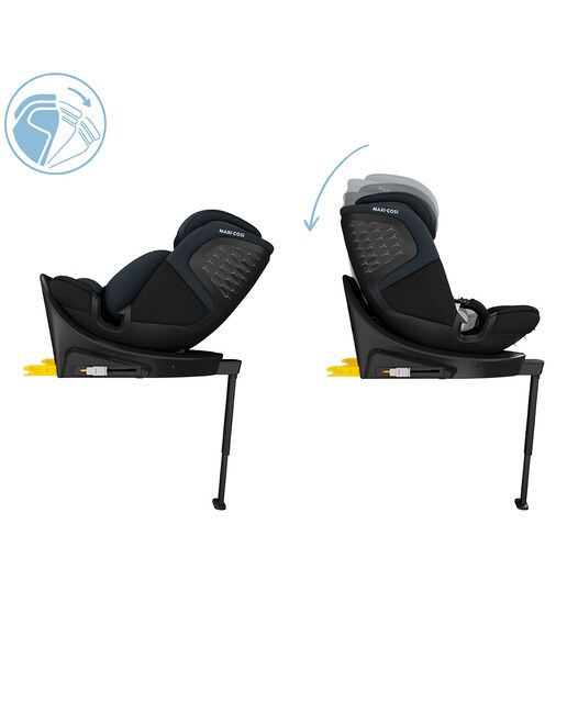 Silla de coche GR. 0/1/2/3 Maxi-Cosi Emerald S i-Size, 40-150cm, 0-12 años, 0-36Kg - Negro Negro-9
