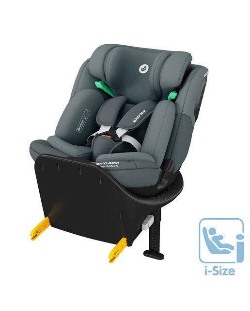 Cadeira Auto GR. 0/1/2/3 Emerald S i-Size, 40-150 cm, 0-12 Anos, 0-36 Kg Cinzento-escuro-16