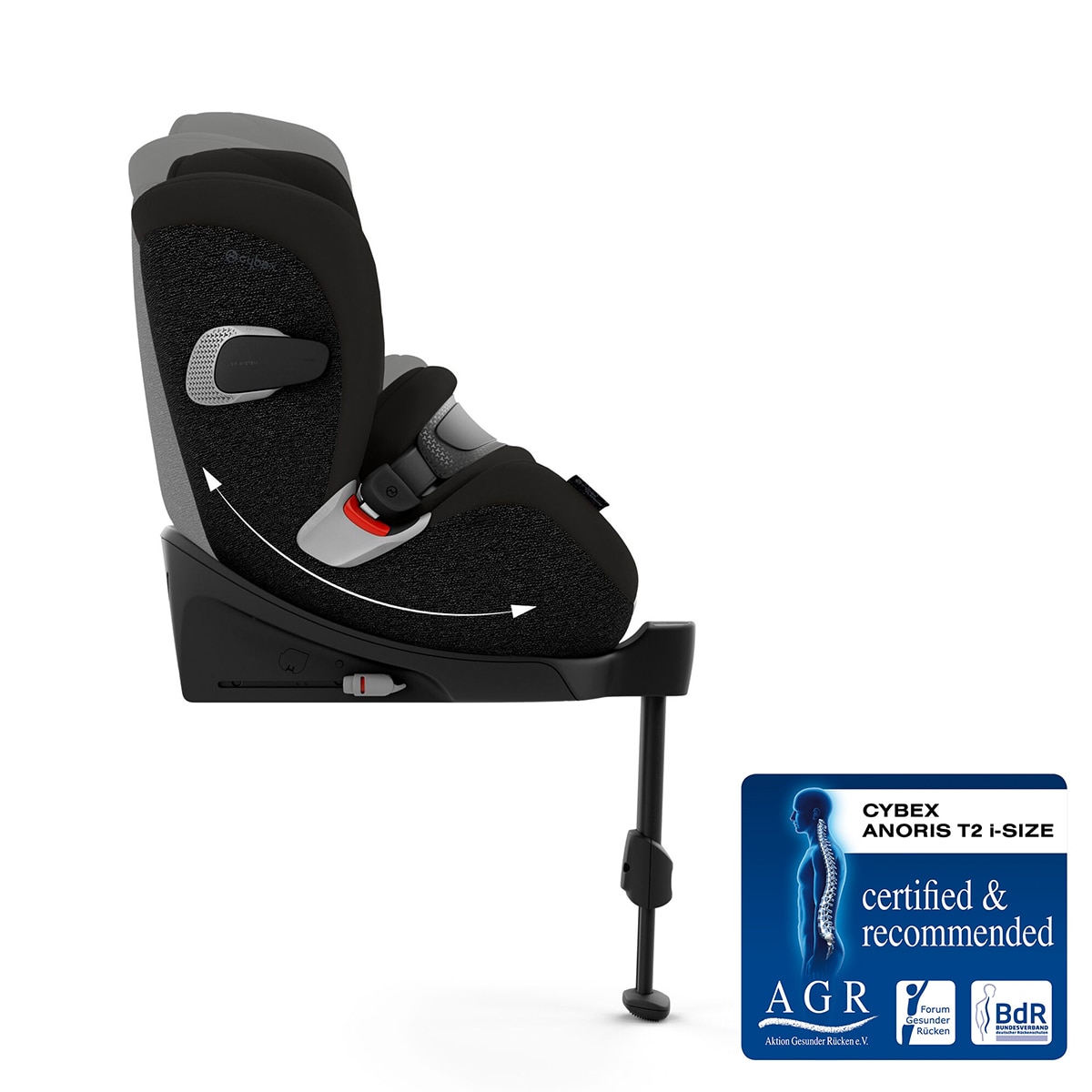 Cadeira Auto Anoris T2 i-Size Preto-5