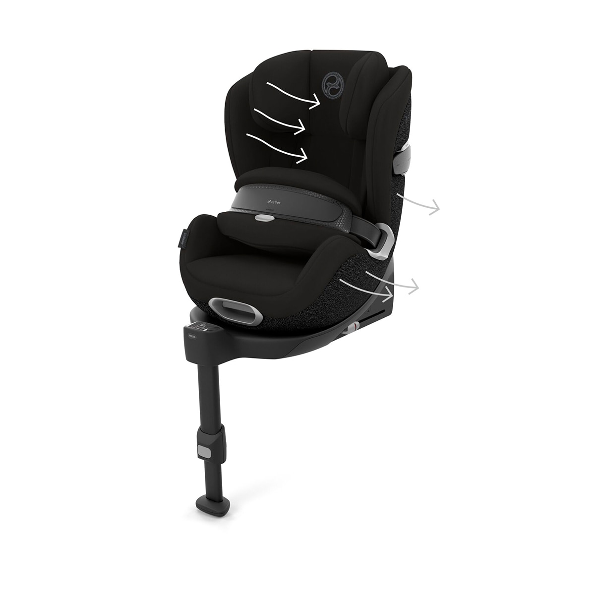 Cadeira Auto Anoris T2 i-Size Preto-6