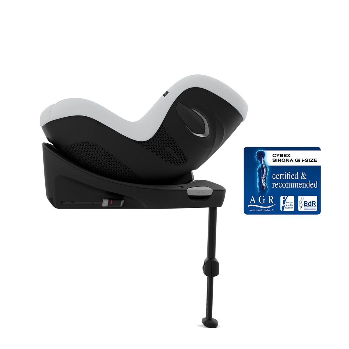 Cadeira Auto Sirona Gi i-Size com Redutor Cinzento-5