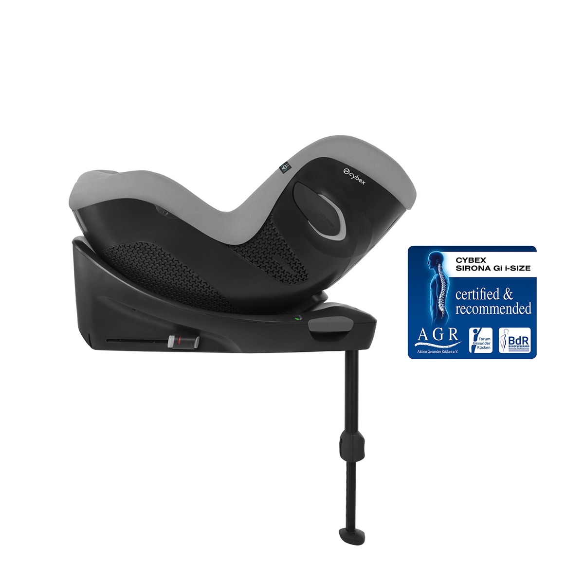 Cadeira Auto Sirona Gi i-Size Plus com Redutor Cinzento-5