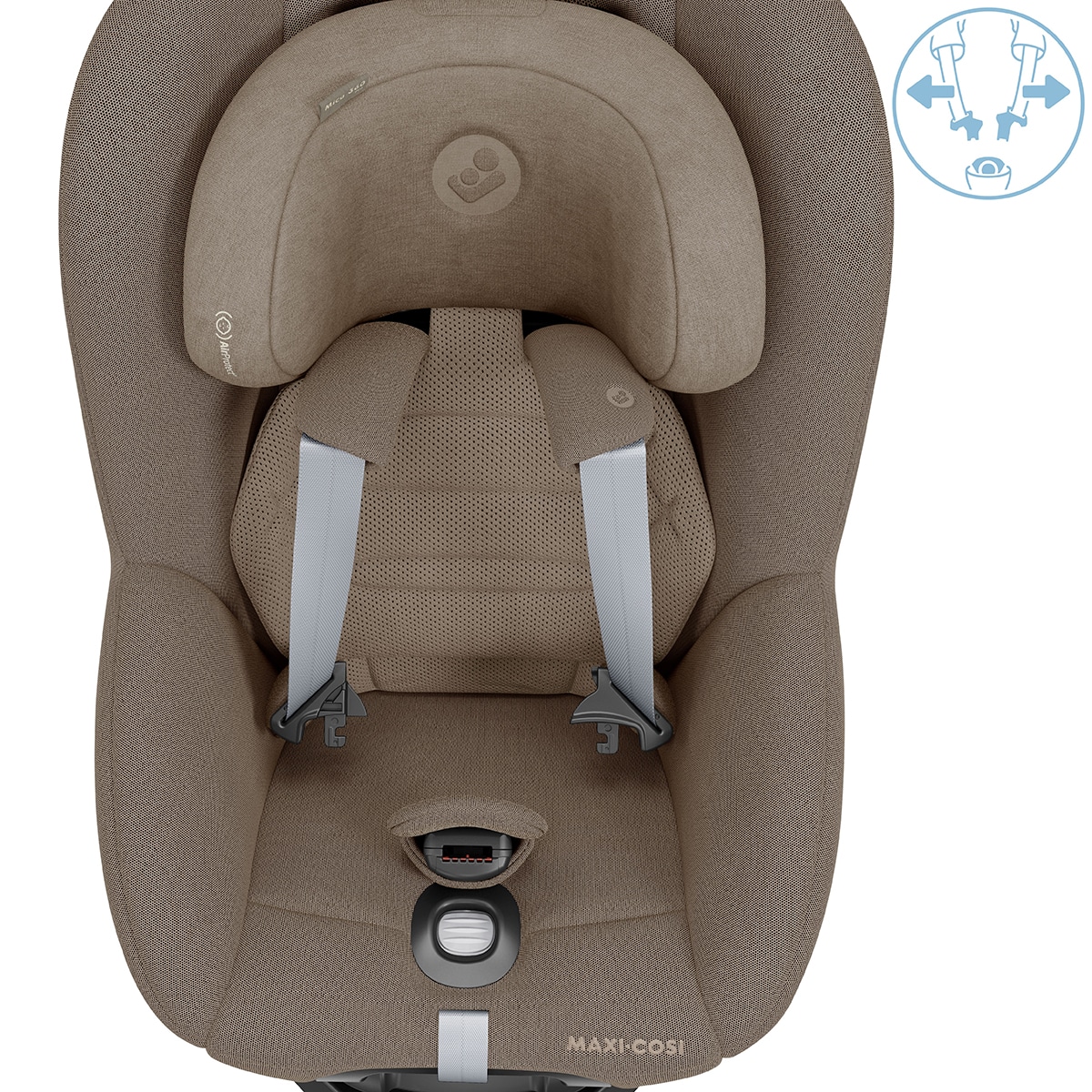 Cadeira Auto Isofix Mica 360 Pro i-Size (0-4 anos) - 40-105 cm Castanho-claro-3