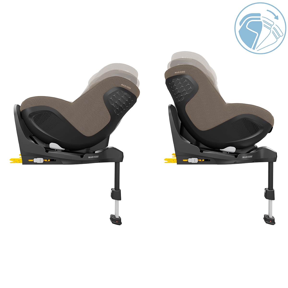 Cadeira Auto Isofix Mica 360 Pro i-Size (0-4 anos) - 40-105 cm Castanho-claro-4
