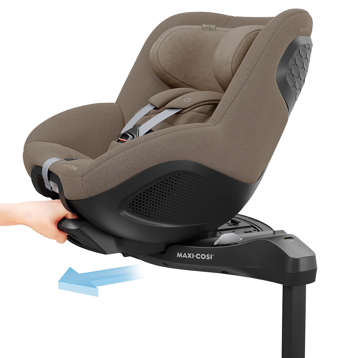 Cadeira Auto Isofix Mica 360 Pro i-Size (0-4 anos) - 40-105 cm Castanho-claro-10