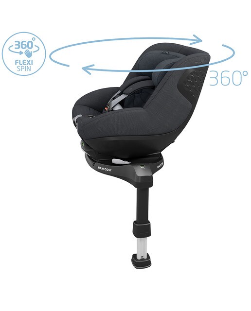 Cadeira Auto Pearl 360 PRO i-Size GR.0+/1 (40-105 cm) (0-4 Anos) Cinzento-escuro-6