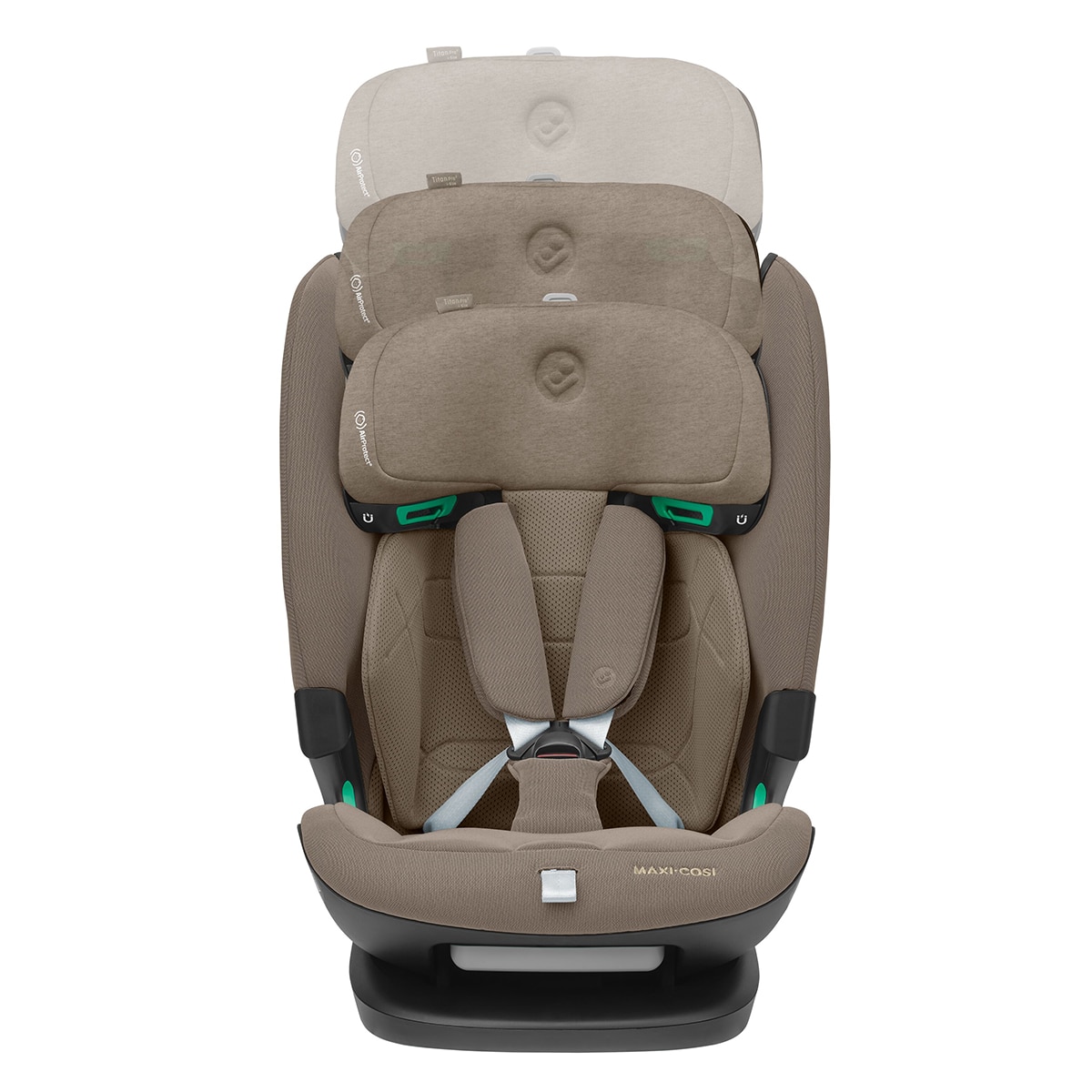 Silla de auto Maxi-Cosi Titan Pro2 I-Size, 76-150cm, 15m-12años - Marrón claro Marrón claro-2