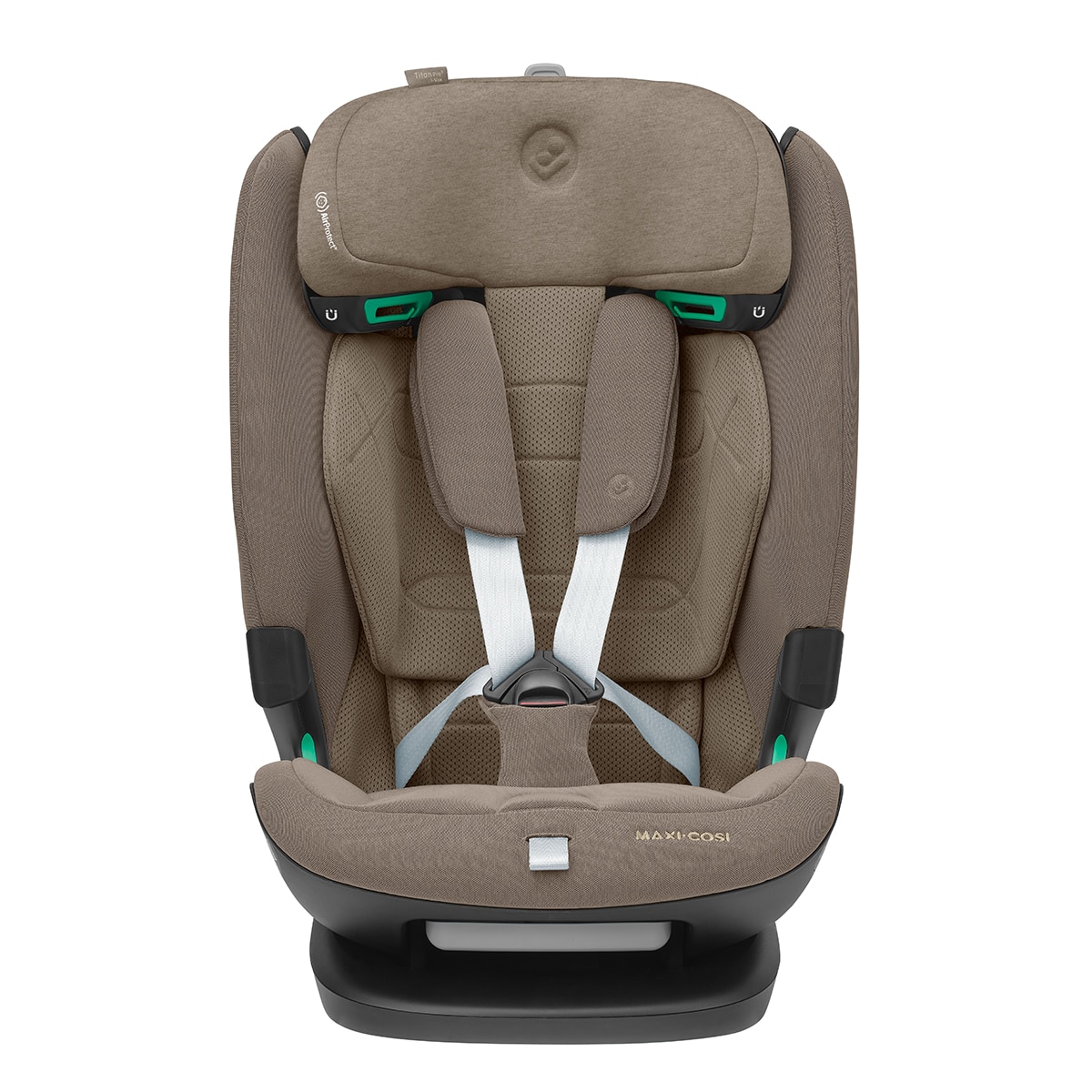 Silla de auto Maxi-Cosi Titan Pro2 I-Size, 76-150cm, 15m-12años - Marrón claro Marrón claro-3