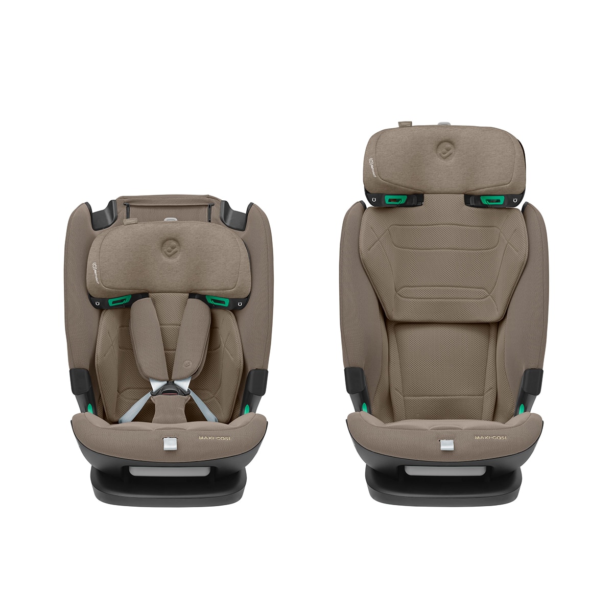 Silla de auto Maxi-Cosi Titan Pro2 I-Size, 76-150cm, 15m-12años - Marrón claro Marrón claro-4