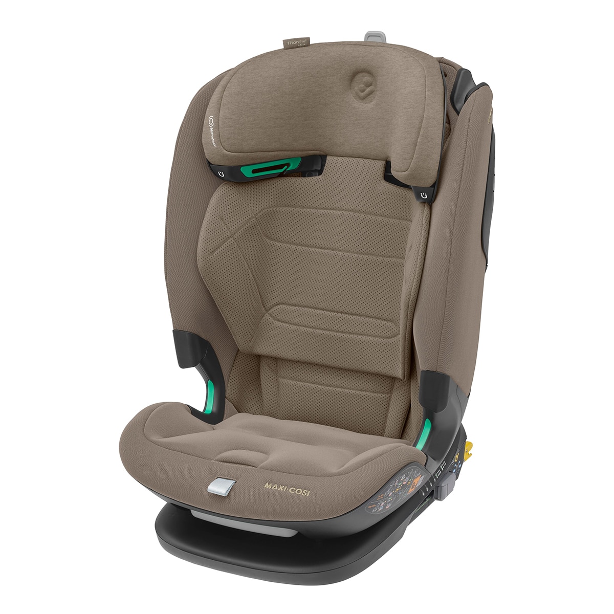 Silla de auto Maxi-Cosi Titan Pro2 I-Size, 76-150cm, 15m-12años - Marrón claro Marrón claro-6