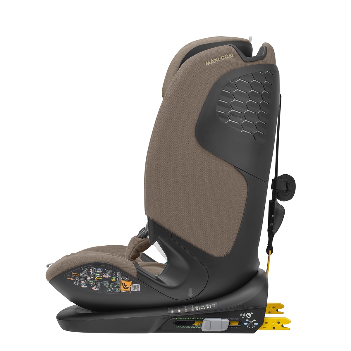 Silla de auto Maxi-Cosi Titan Pro2 I-Size, 76-150cm, 15m-12años - Marrón claro Marrón claro-9