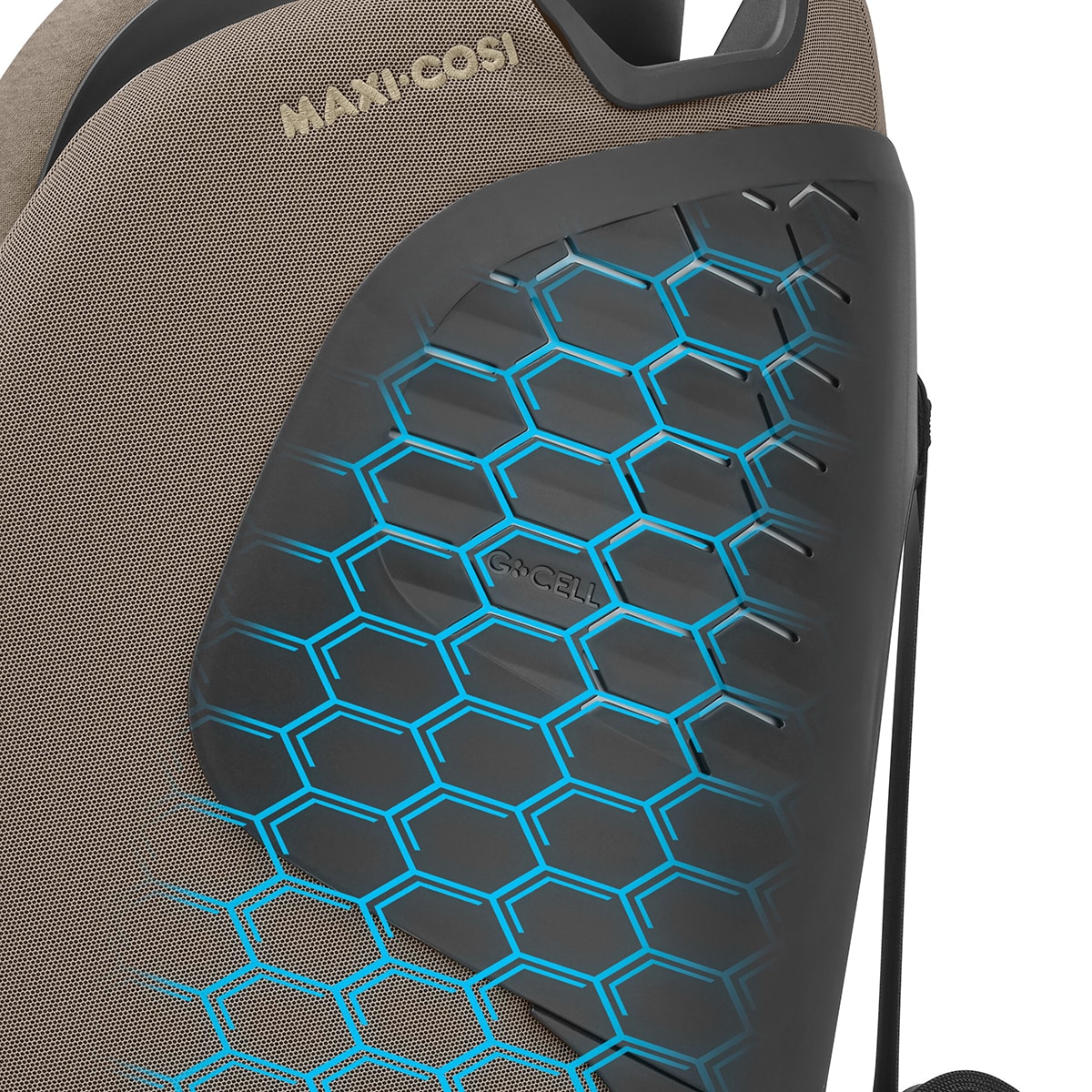 Silla de auto Maxi-Cosi Titan Pro2 I-Size, 76-150cm, 15m-12años - Marrón claro Marrón claro-10
