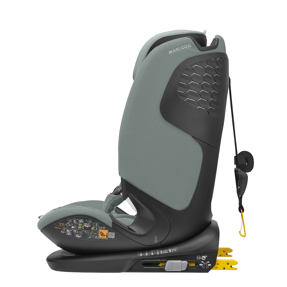 Silla de auto Maxi-Cosi Titan Pro2 I-Size, 76-150cm, 15m-12años - Gris Gris-5