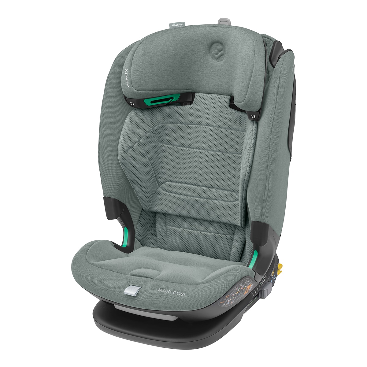 Silla de auto Maxi-Cosi Titan Pro2 I-Size, 76-150cm, 15m-12años - Gris Gris-6