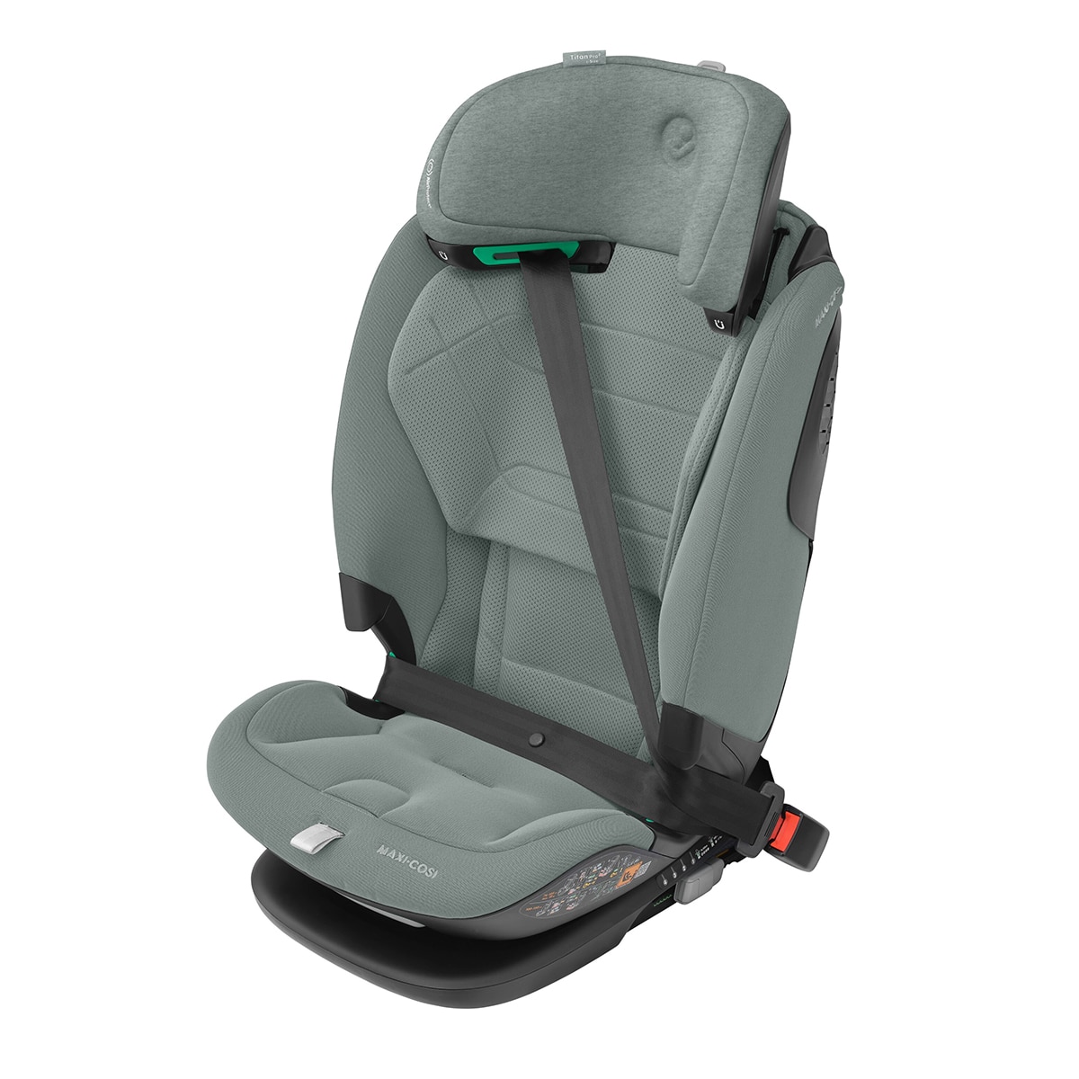 Silla de auto Maxi-Cosi Titan Pro2 I-Size, 76-150cm, 15m-12años - Gris Gris-7