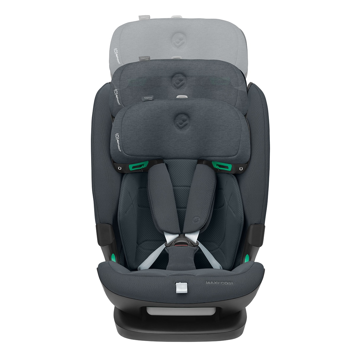 Cadeira Auto Titan Pro2 I-Size, 76-150 cm, 15 m-12 Anos Cinzento-escuro-2