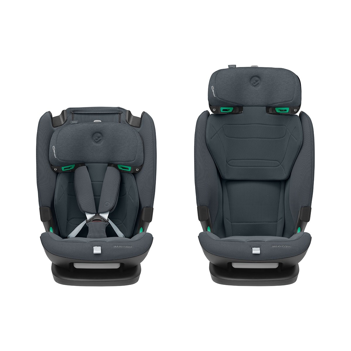 Cadeira Auto Titan Pro2 I-Size, 76-150 cm, 15 m-12 Anos Cinzento-escuro-4