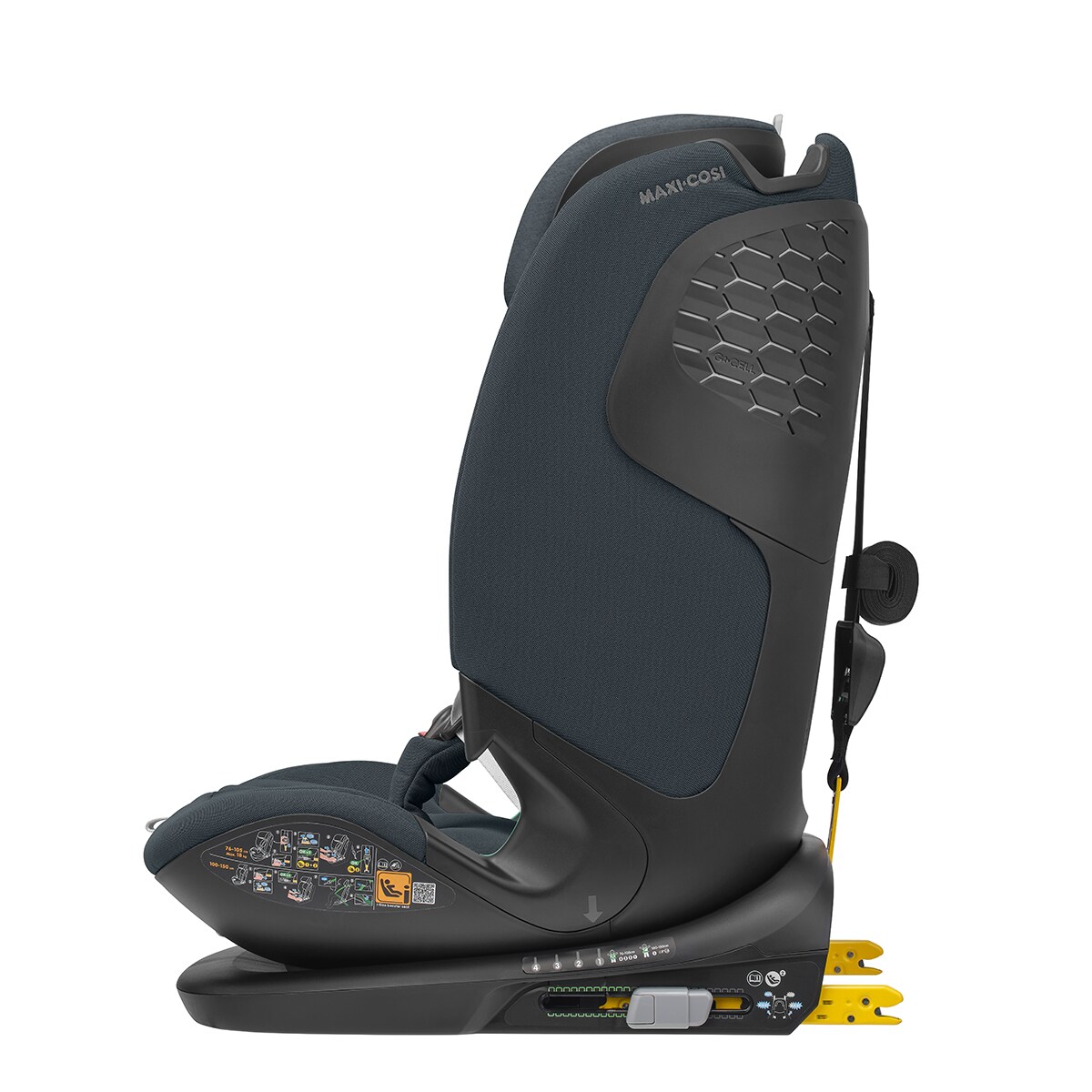 Cadeira Auto Titan Pro2 I-Size, 76-150 cm, 15 m-12 Anos Cinzento-escuro-9