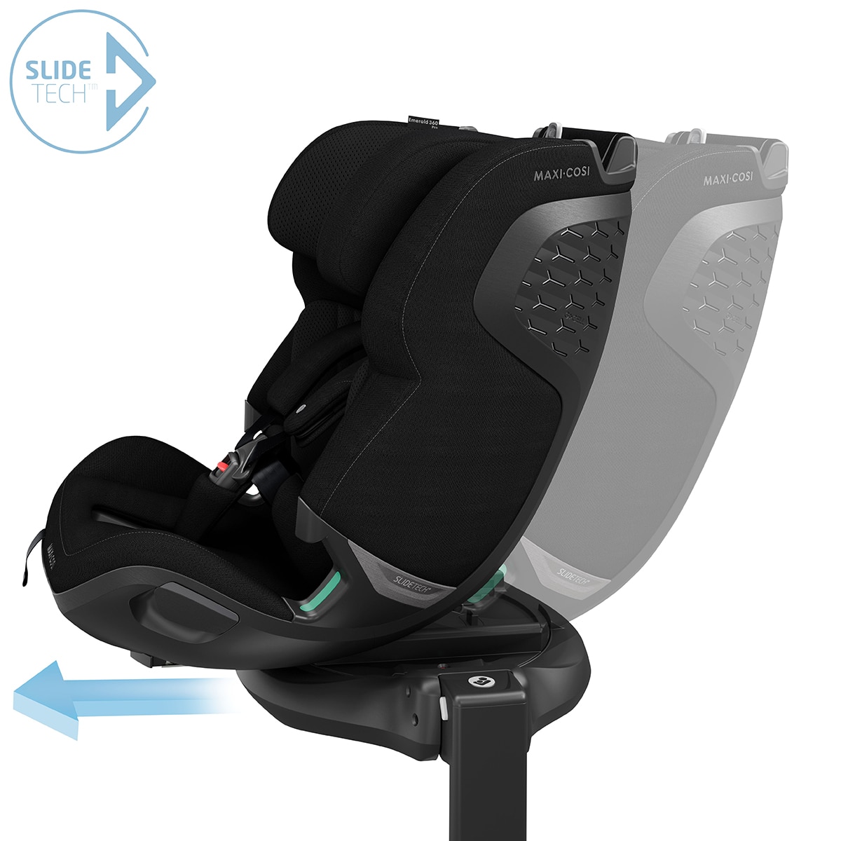 Cadeira Auto Emerald 360 Pro I-Size - 40-150 cm Preto-7