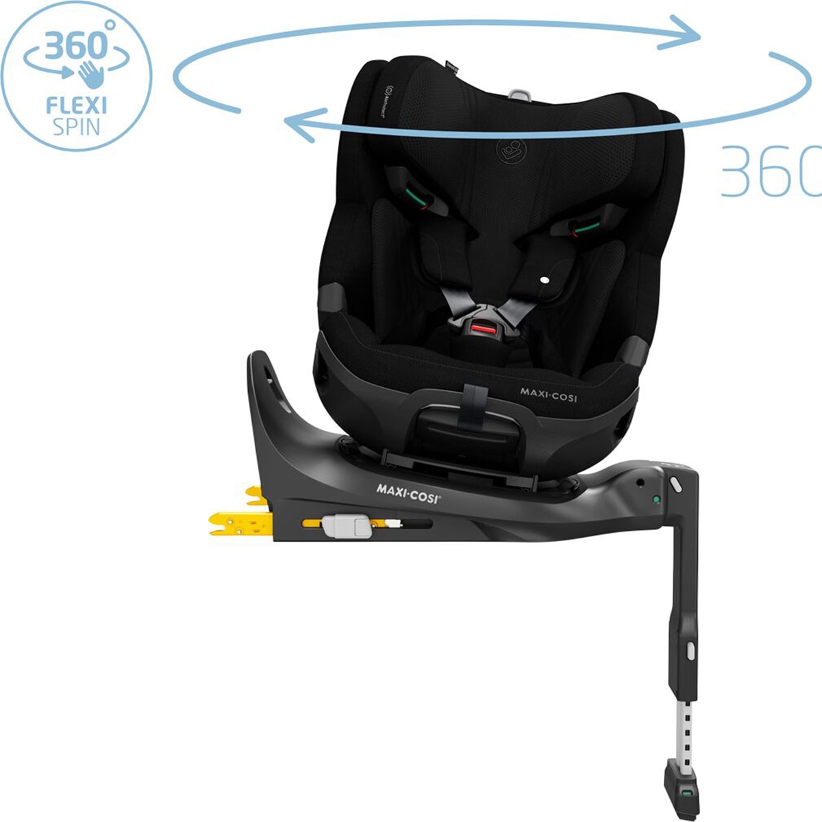 Cadeira Auto Emerald 360 Pro I-Size - 40-150 cm Preto-25