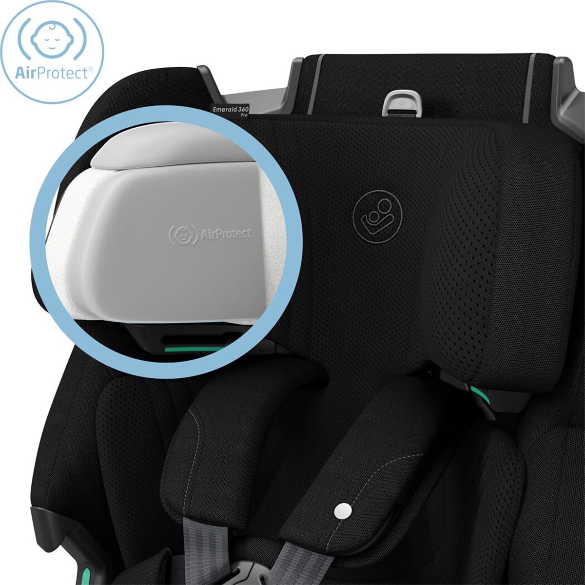 Cadeira Auto Emerald 360 Pro I-Size - 40-150 cm Preto-27