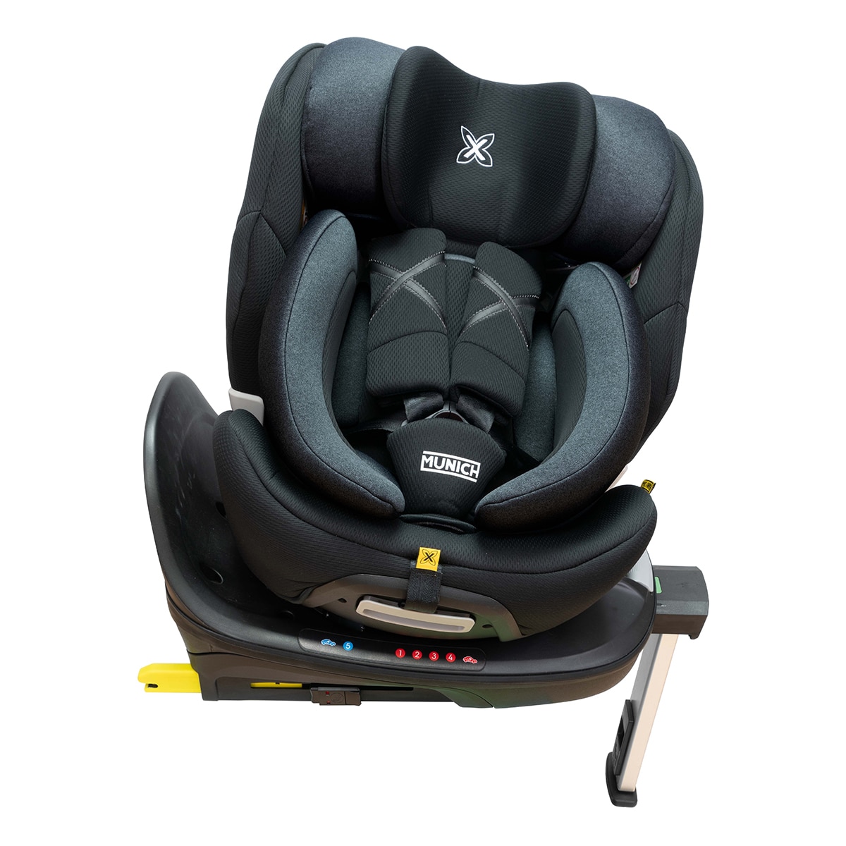 Cadeira Auto Munich i-size - 40-150 cm Preto-2