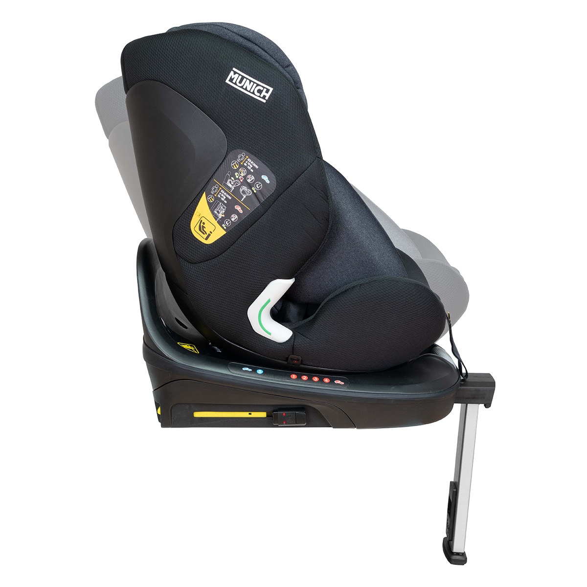 Cadeira Auto Munich i-size - 40-150 cm Preto-11