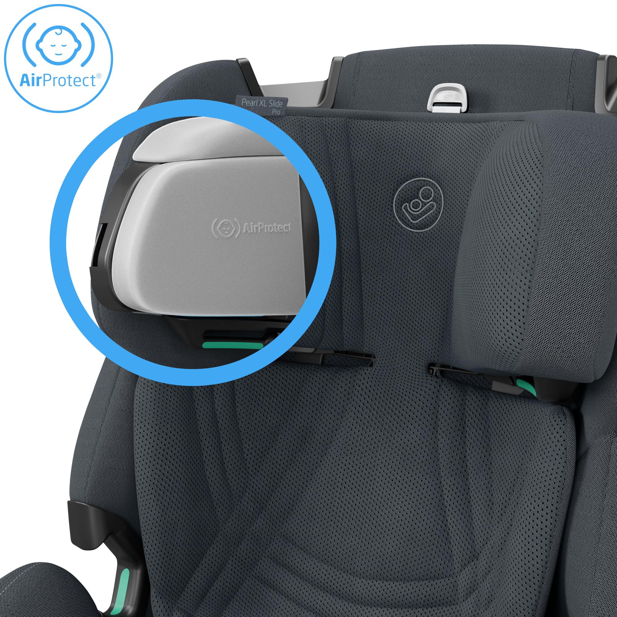 Silla de auto Maxi-Cosi PEARL XL SLIDE PRO, 61-150cm, 0meses-12años, <36Kg - Gris oscuro Gris oscuro-8