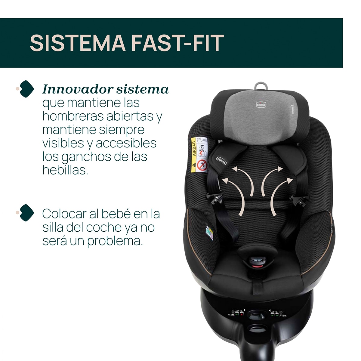 Cadeira Auto Seat 105 (40-105 cm) Preto-2