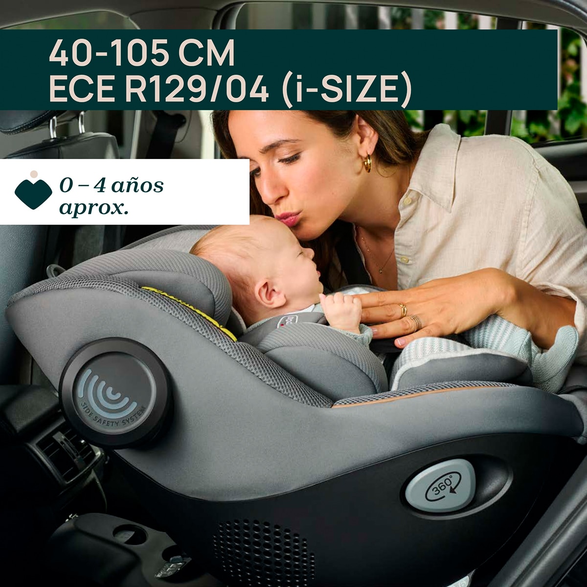 Cadeira Auto Seat 105 (40-105 cm) Preto-10