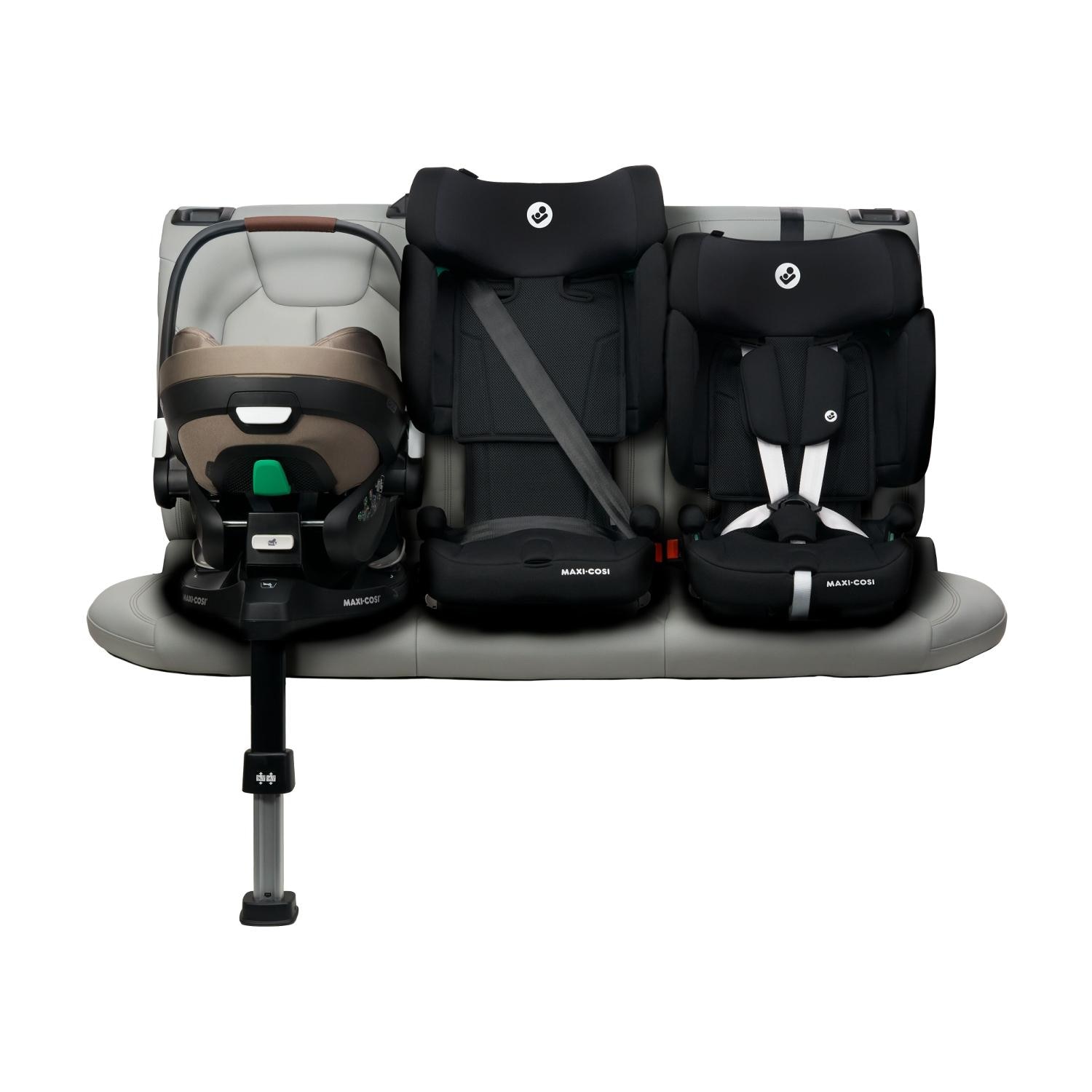 Silla de auto mc nomad xl plus, 76-150cm, gr.1/2/3, 15m-12años, 9-36kg - Negro Negro-14