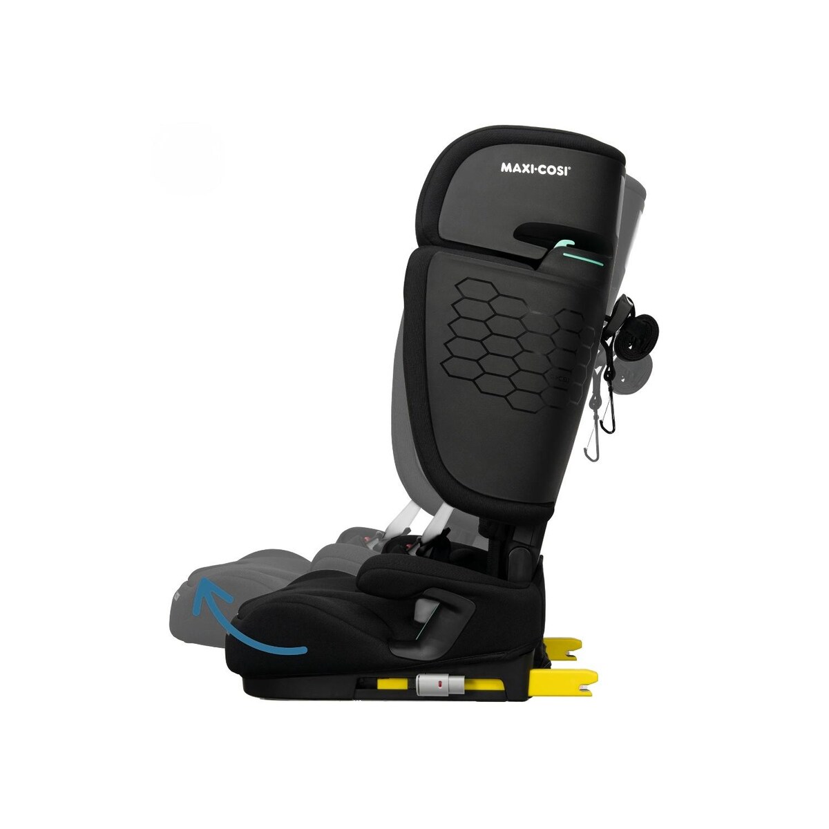 Cadeira Auto MC Nomad XL Plus, 76-150 cm, gr. 1/2/3, 15 m-12 anos, 9-36 kg Preto-15