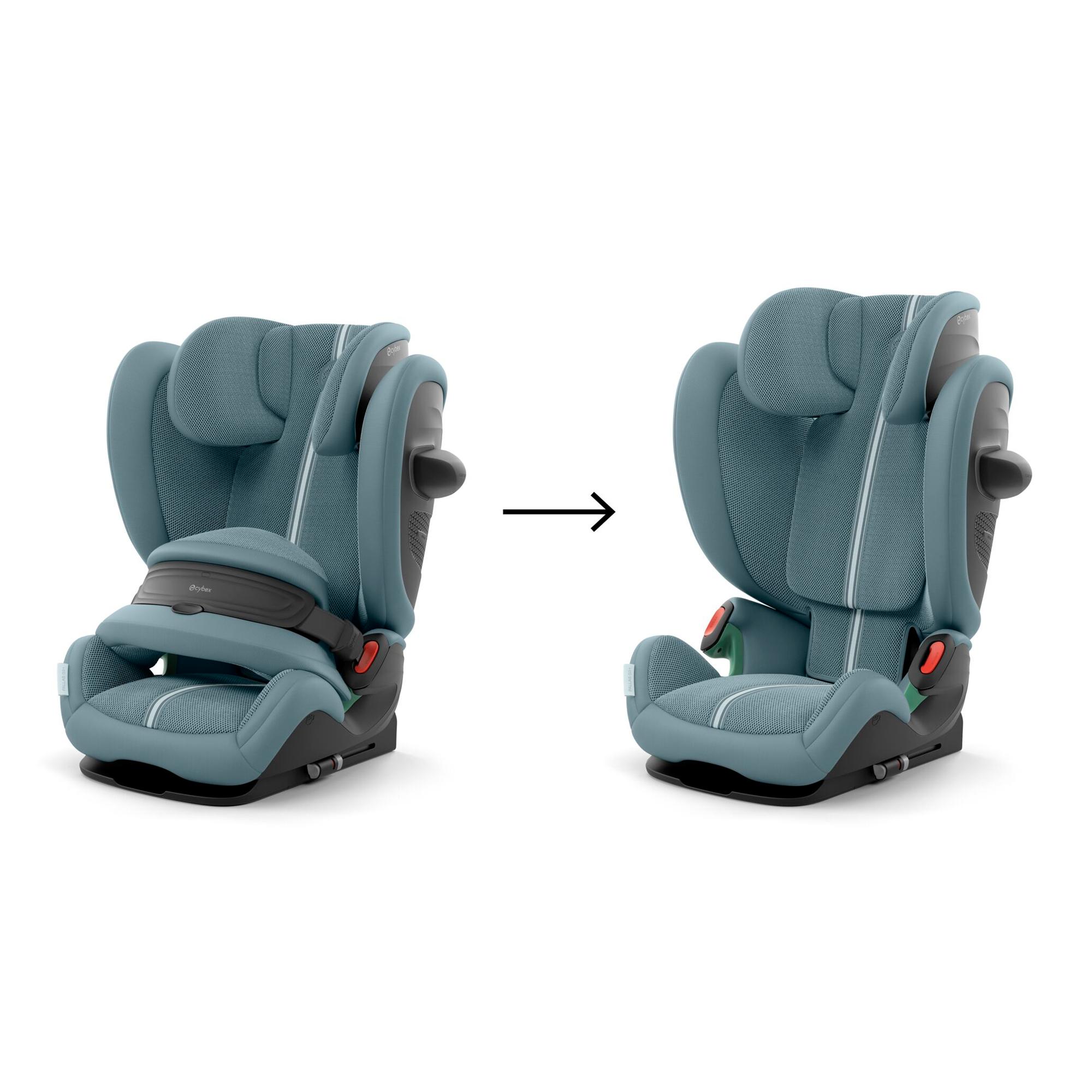 Silla de coche CYBEX Pallas G3 Plus (75 - 150 cm) - Azul Azul-9