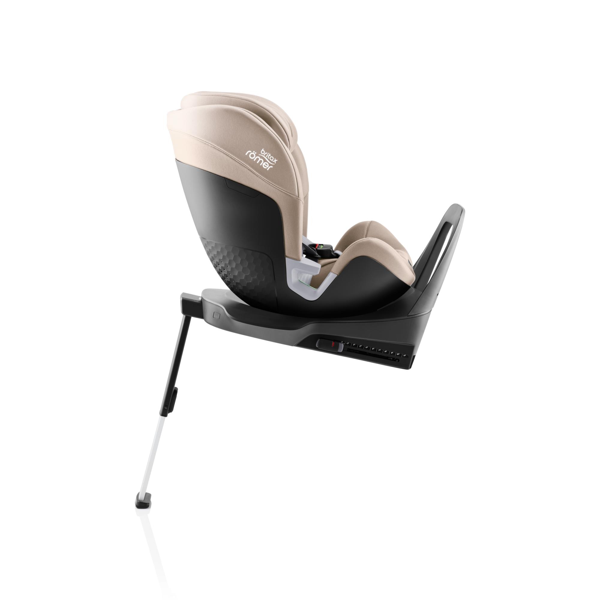 Cadeira Auto Giratória Swivel 2 - 40-125 cm Castanho-claro-14