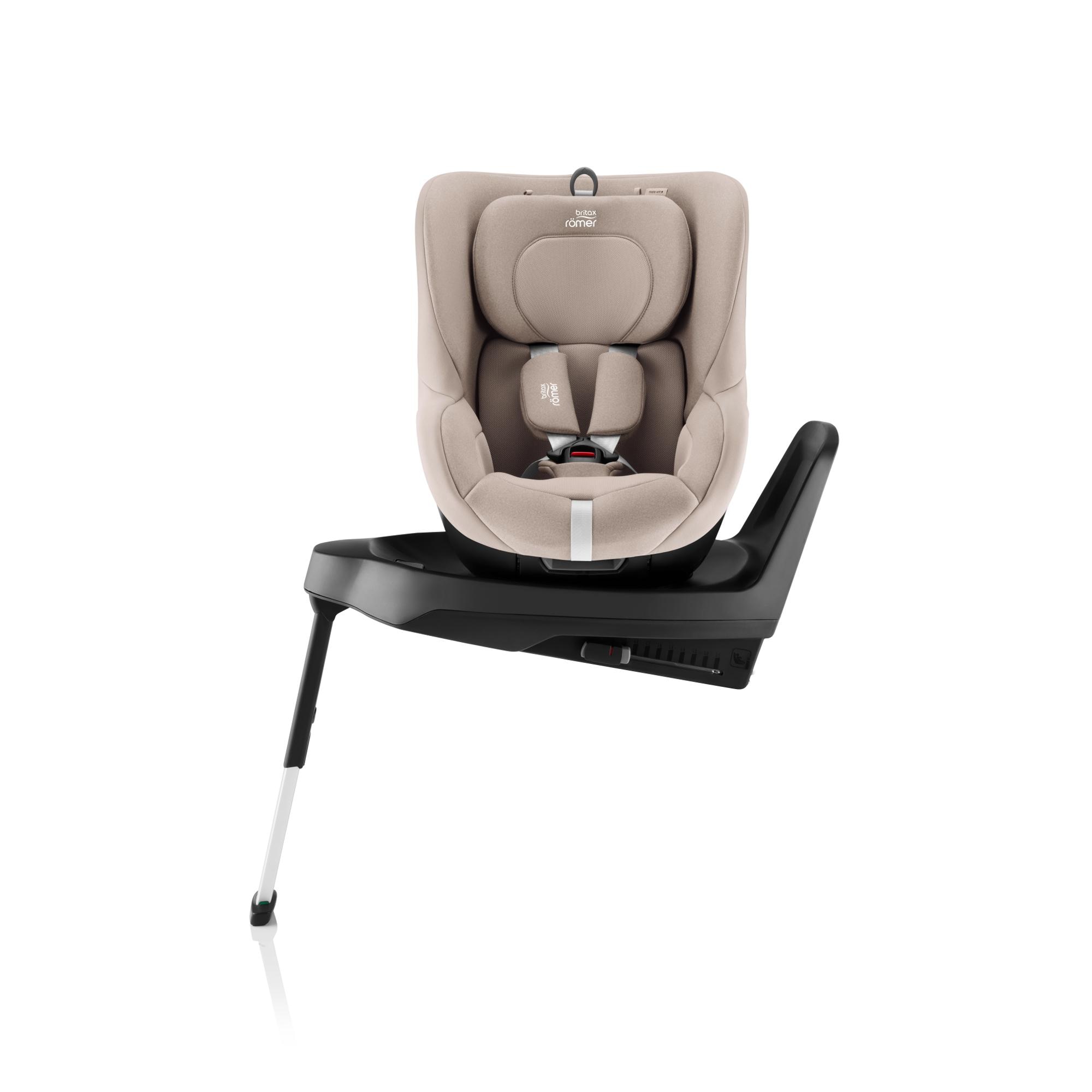 Silla de coche giratoria Britax Römer DUALFIX PLUS Style (40-105 cm) - Marrón claro Marrón claro-4
