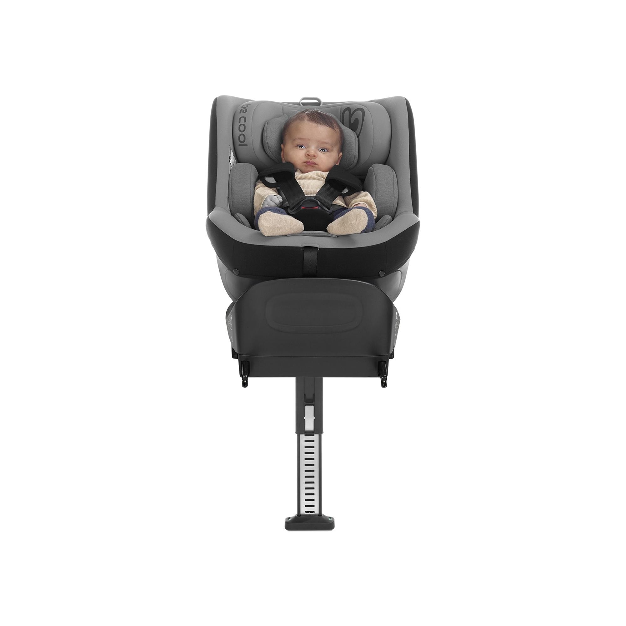 Cadeira Auto Puma (i-Size 40 - 105 cm) Cinzento-claro-11