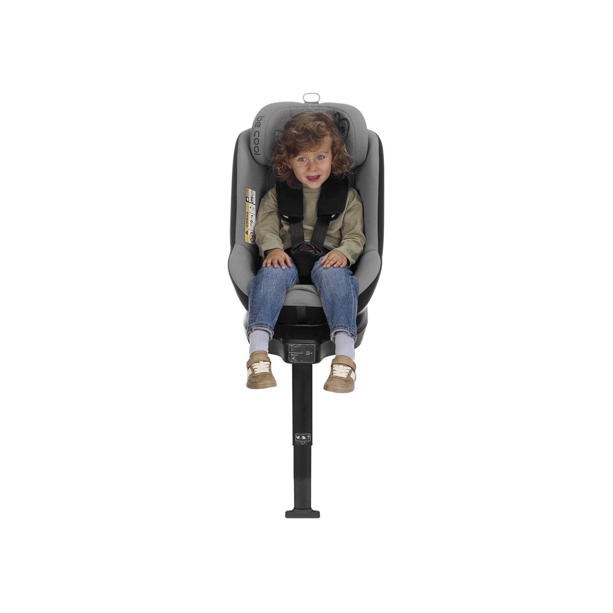 Cadeira Auto Puma (i-Size 40 - 105 cm) Cinzento-claro-13