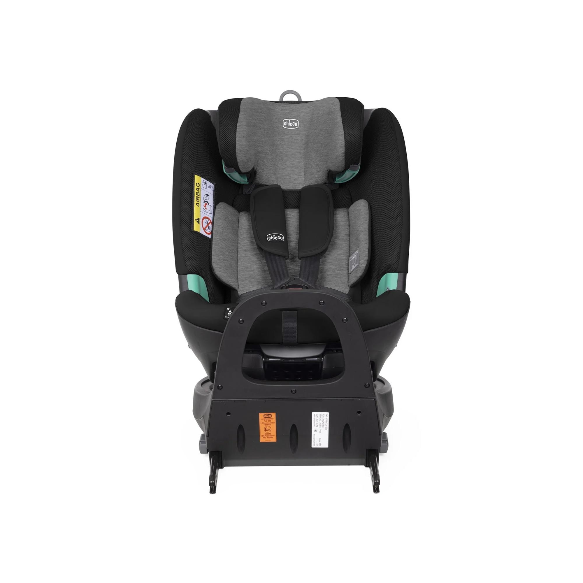 Cadeira Auto Fullseat 360 B.Car Seat 61-150 cm - W/B Black Satin Preto-2