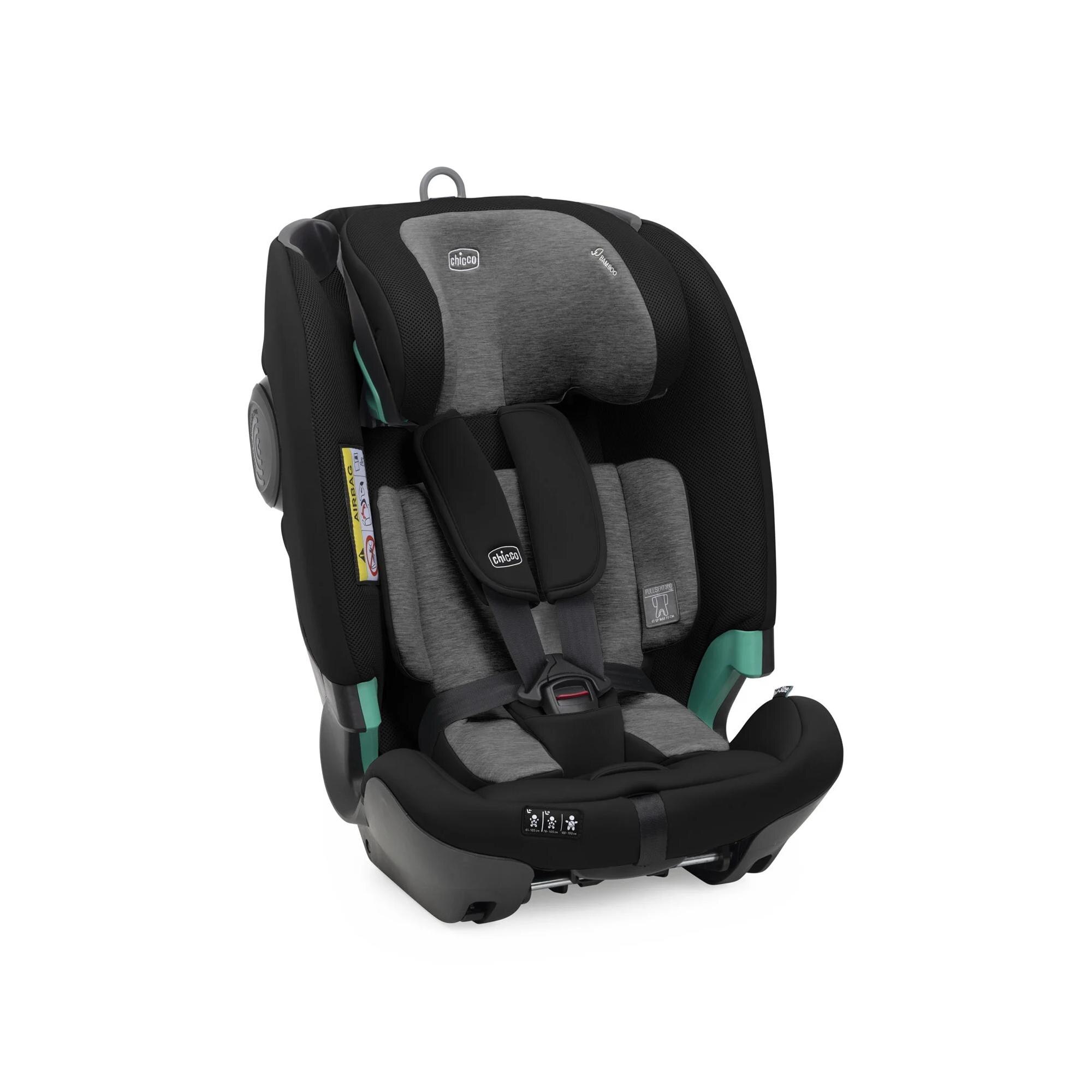 Cadeira Auto Fullseat 360 B.Car Seat 61-150 cm - W/B Black Satin Preto-3
