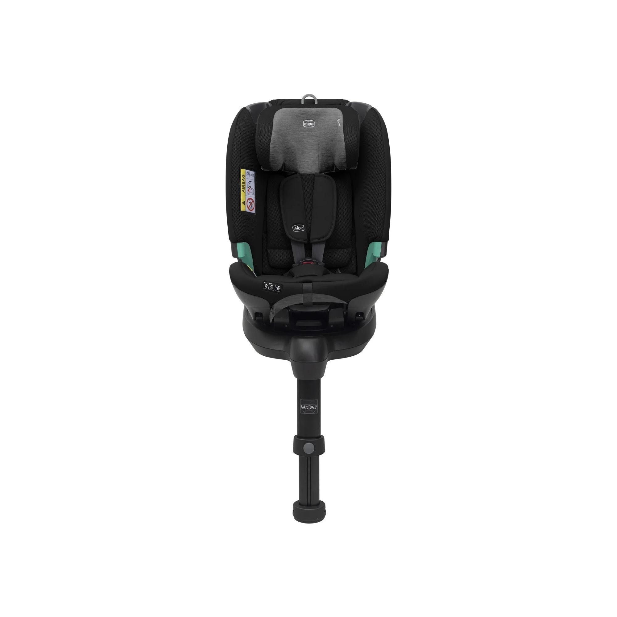 Cadeira Auto Fullseat 360 B.Car Seat 61-150 cm - W/B Black Satin Preto-8