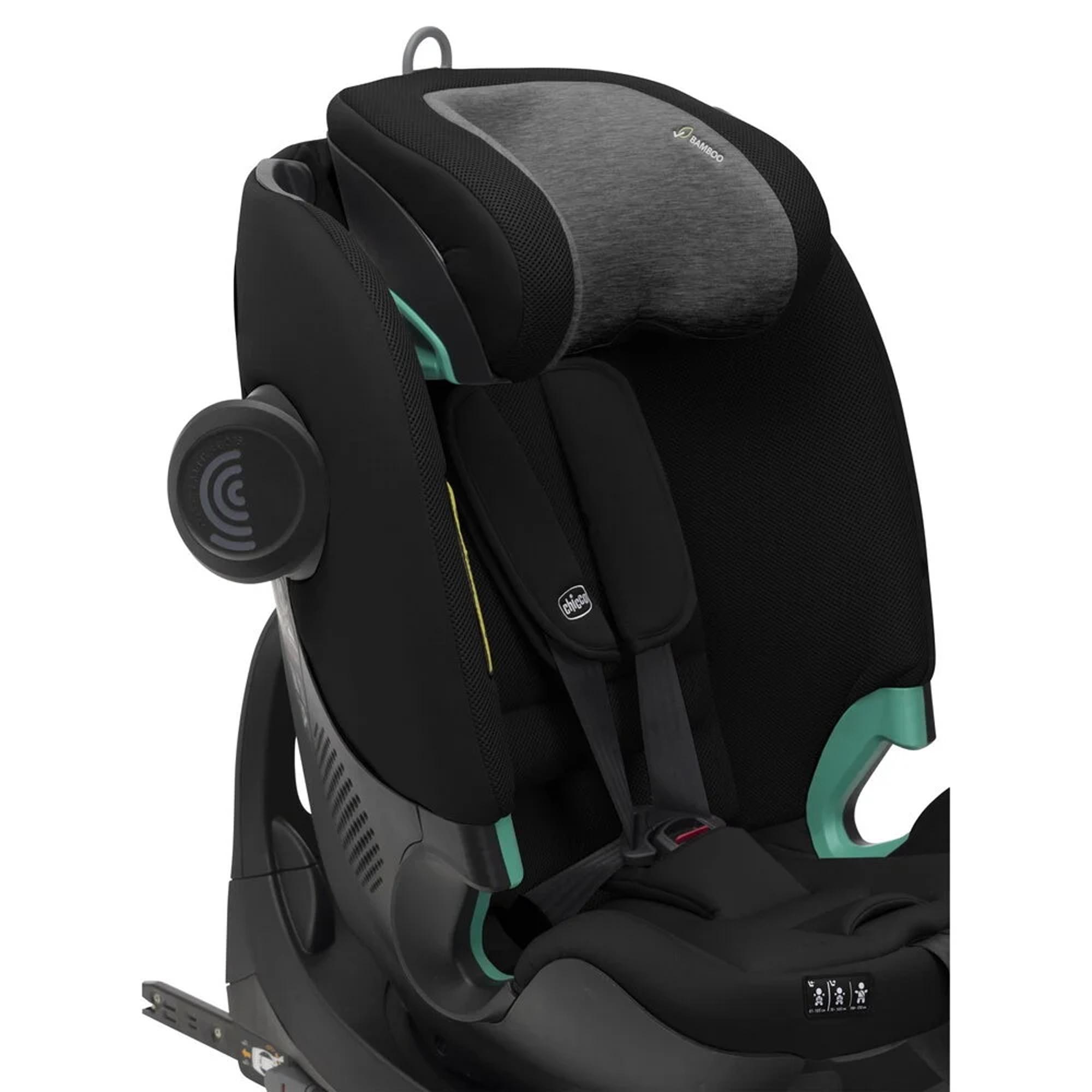 Cadeira Auto Fullseat 360 B.Car Seat 61-150 cm - W/B Black Satin Preto-10