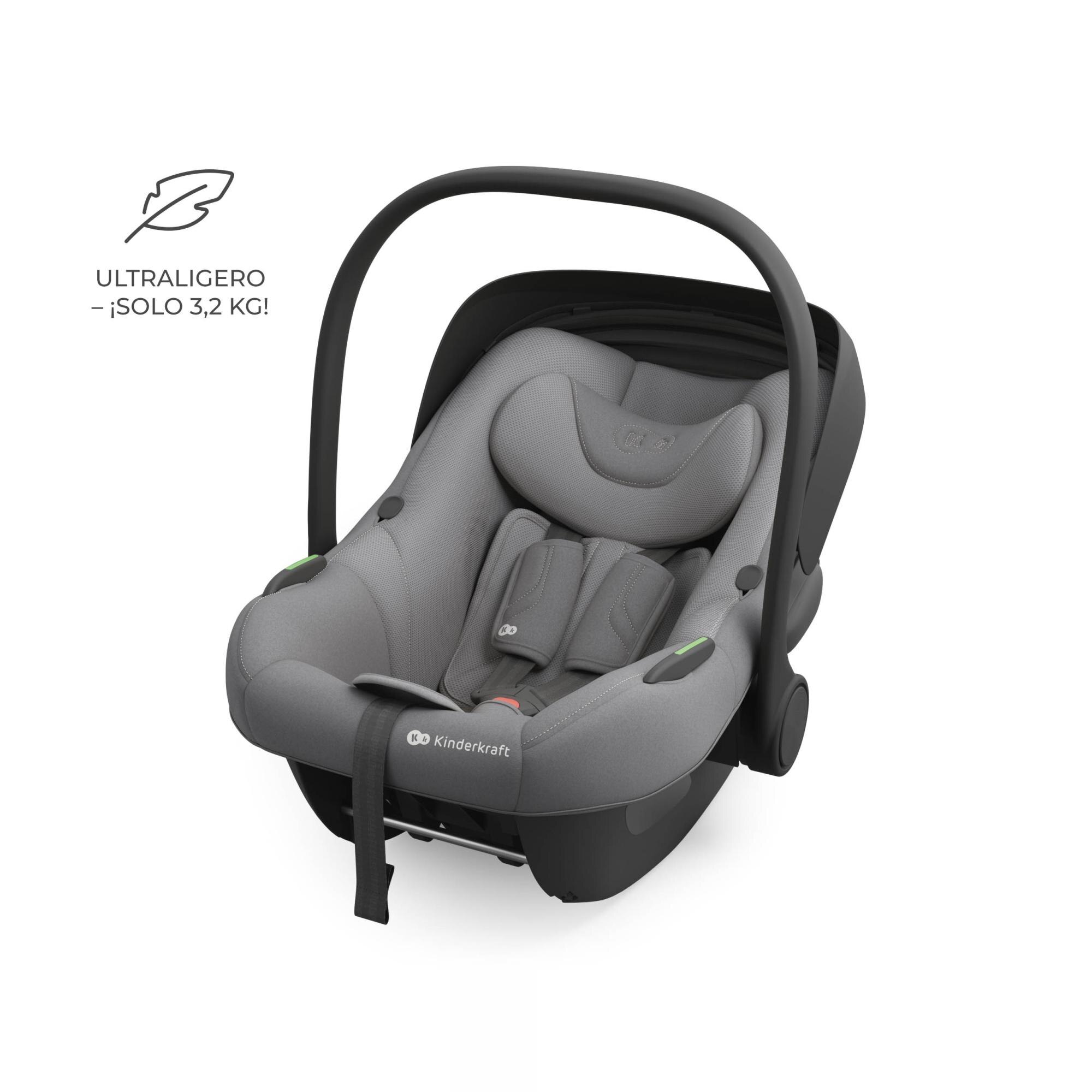 Silla de coche Kinderkraft Endura Safe Modular System 40-150 cm de Kinderkraft - Gris Gris-8