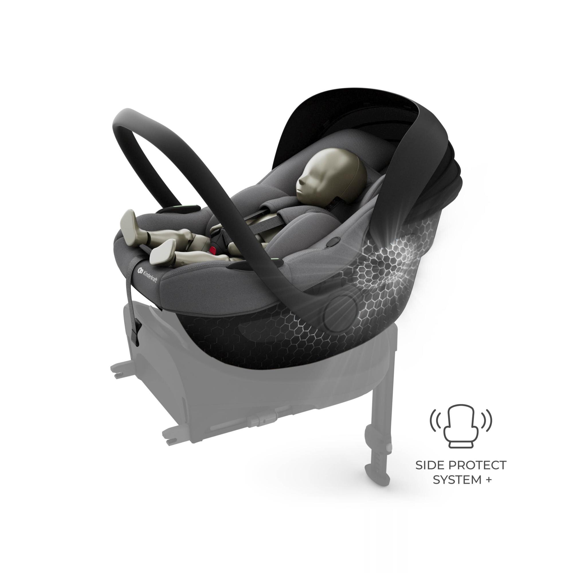 Silla de coche Kinderkraft Endura Safe Modular System 40-150 cm de Kinderkraft - Gris Gris-10
