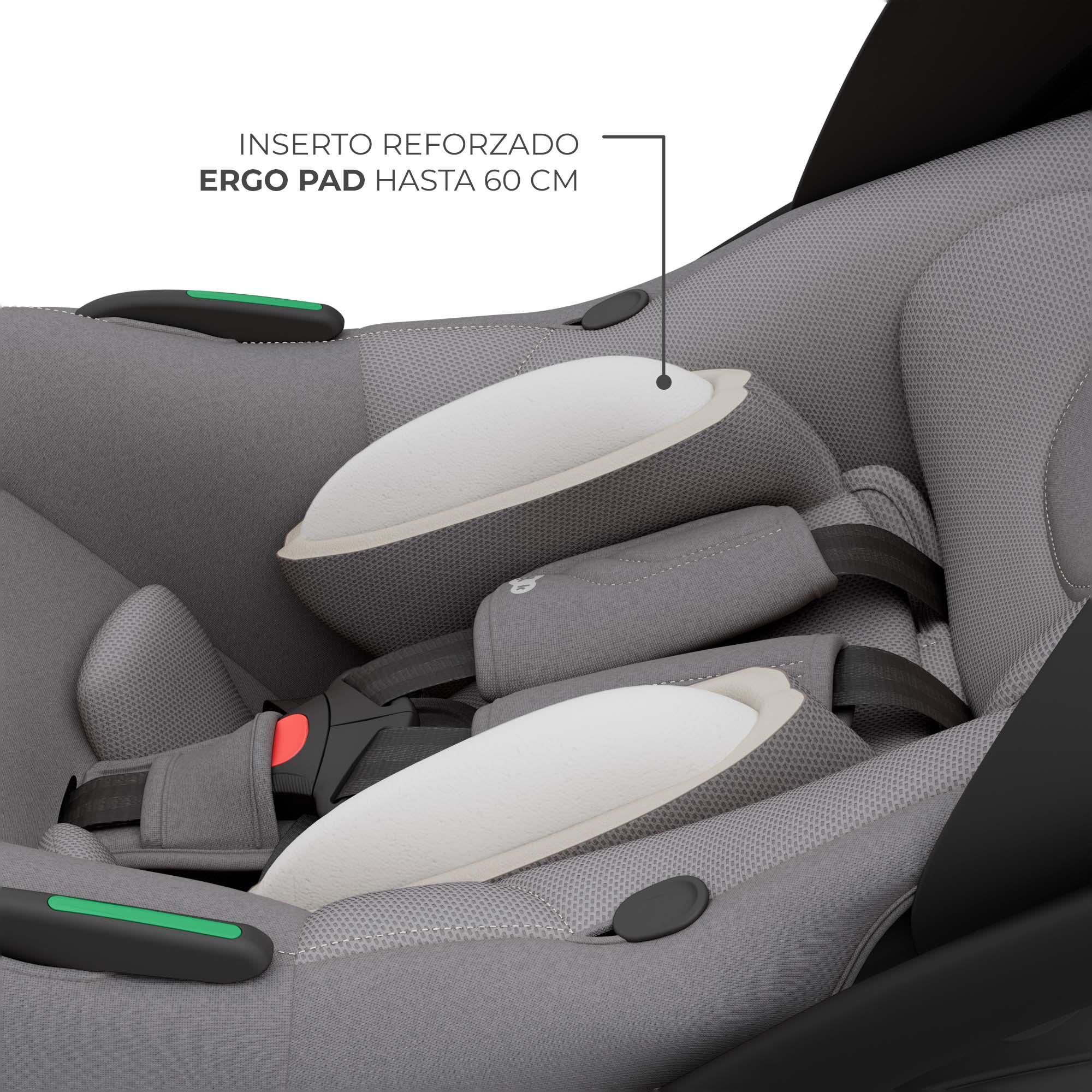 Silla de coche Kinderkraft Endura Safe Modular System 40-150 cm de Kinderkraft - Gris Gris-14