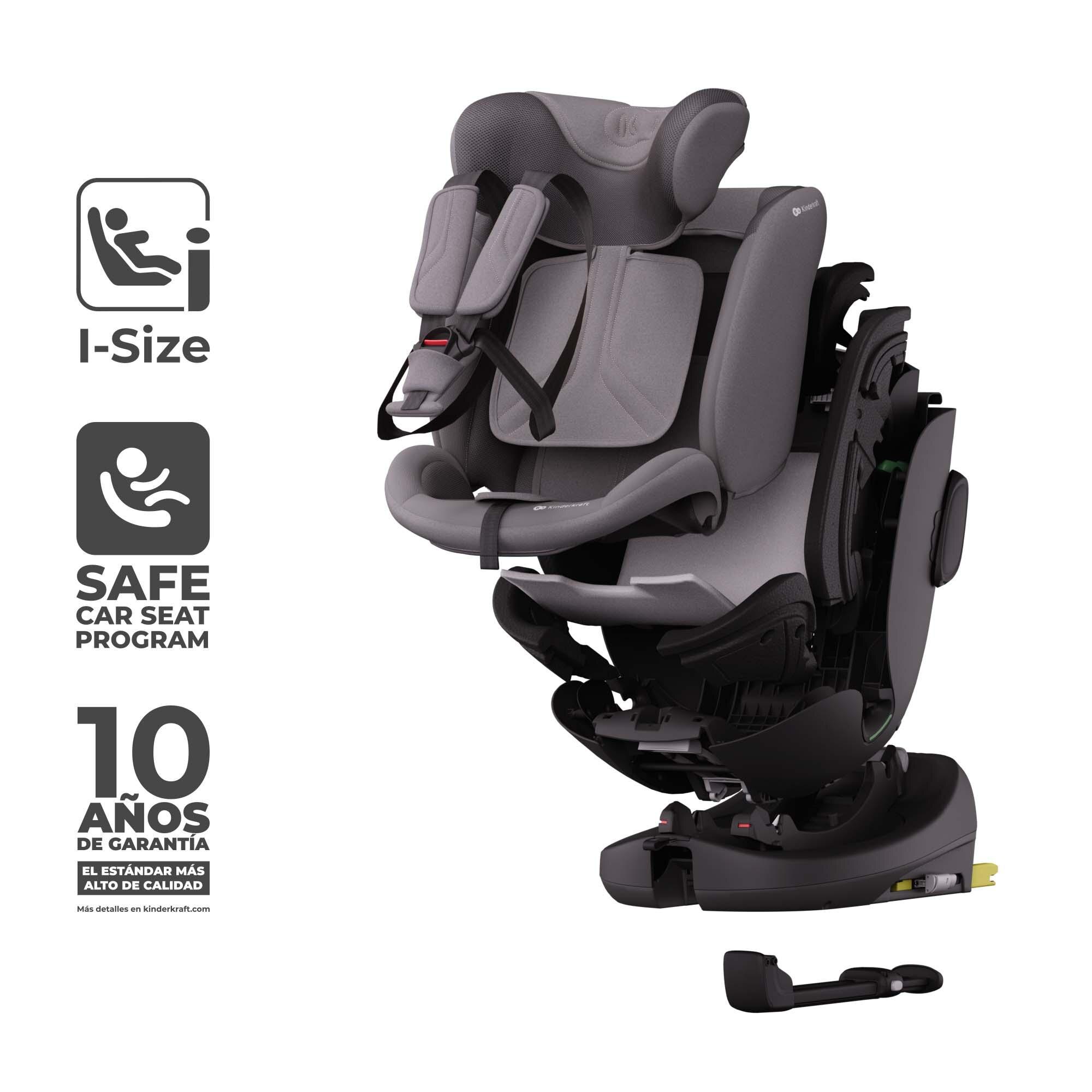 Silla de coche Kinderkraft Endura Safe Modular System 40-150 cm de Kinderkraft - Gris Gris-19