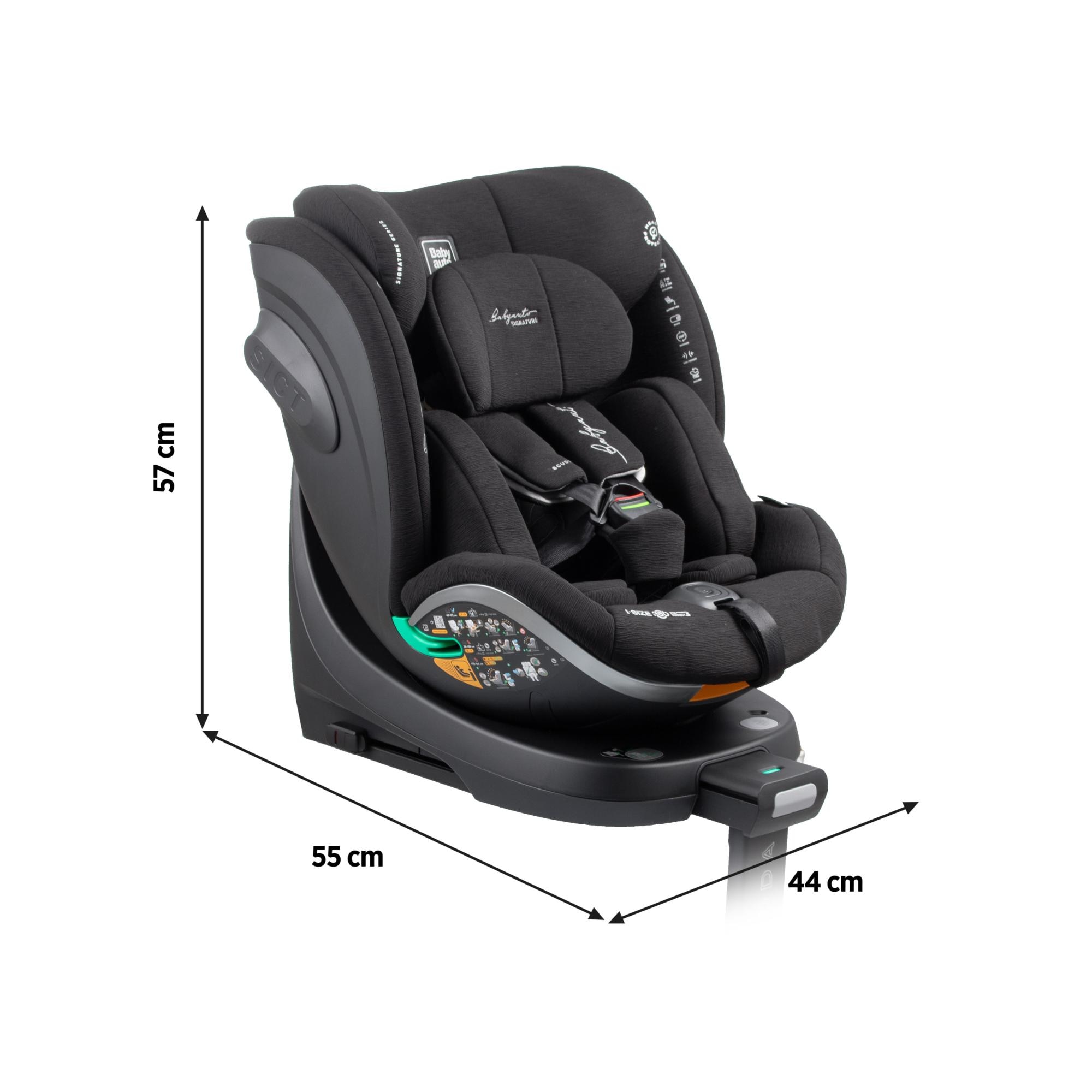 Cadeira Auto Scudda IF-IX (40-150 cm) Babyauto Signature Preto-8