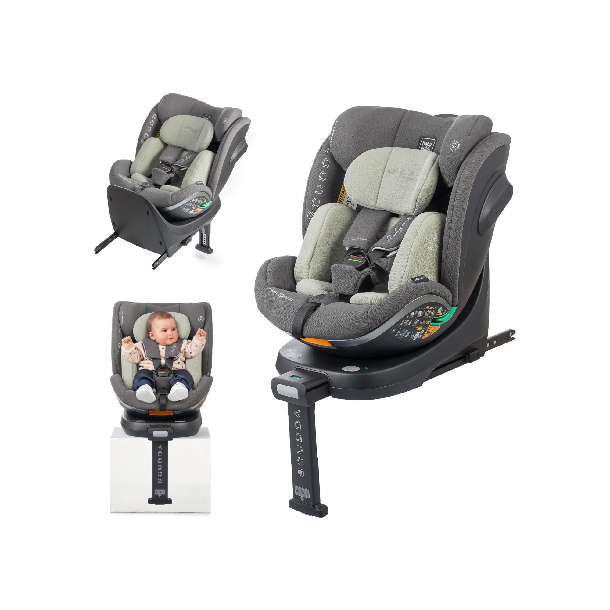 Cadeira Auto Scudda IF-IX (40-150 cm) Babyauto Signature Verde-2